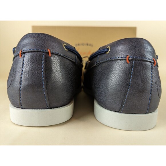Weatherproof Vintage Benny Boat Shoes Mens 13M Navy Blue Lace Up Shoes NWB main image 4